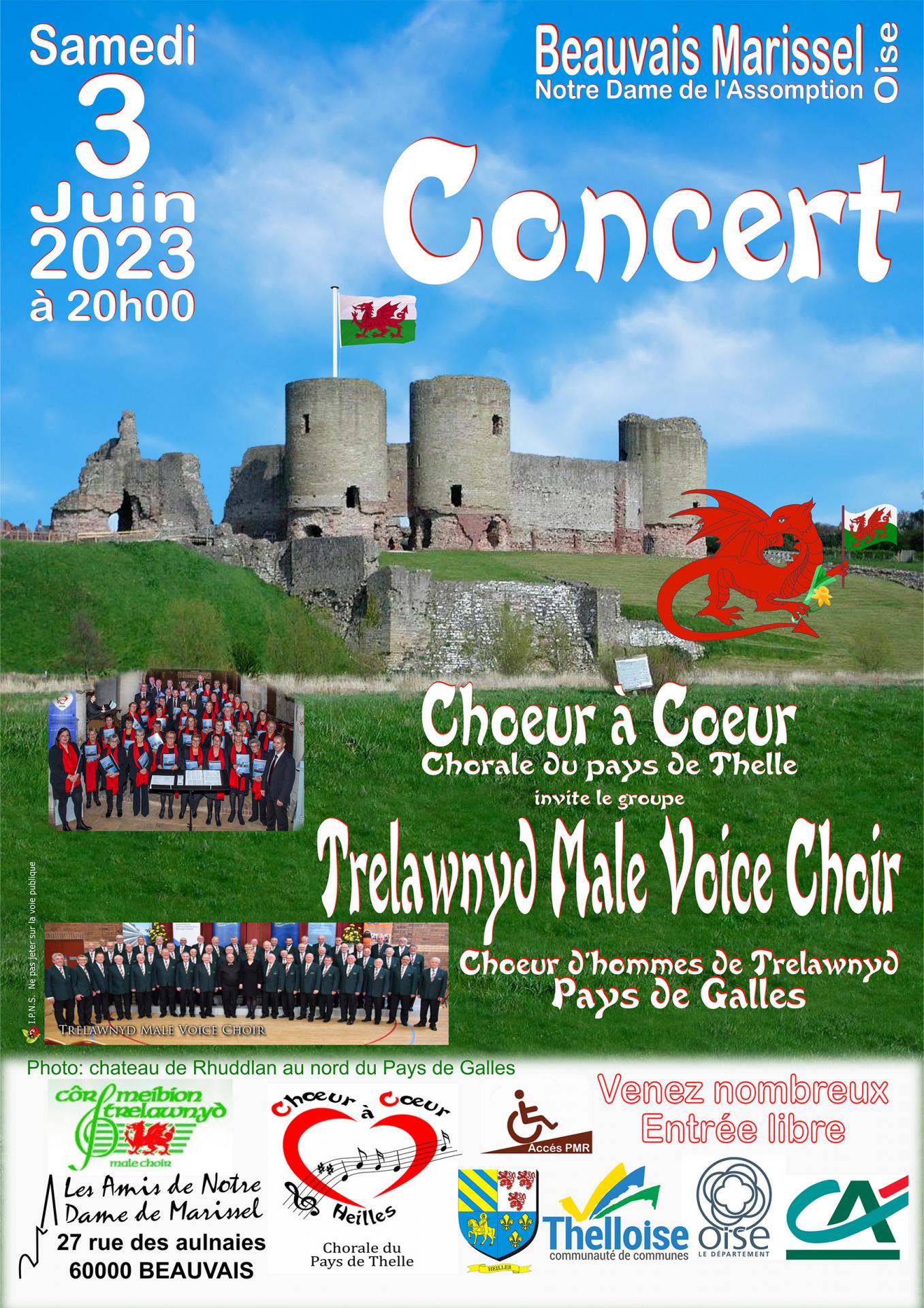 Cac a5 affiche concert marissel 3 juin 2023