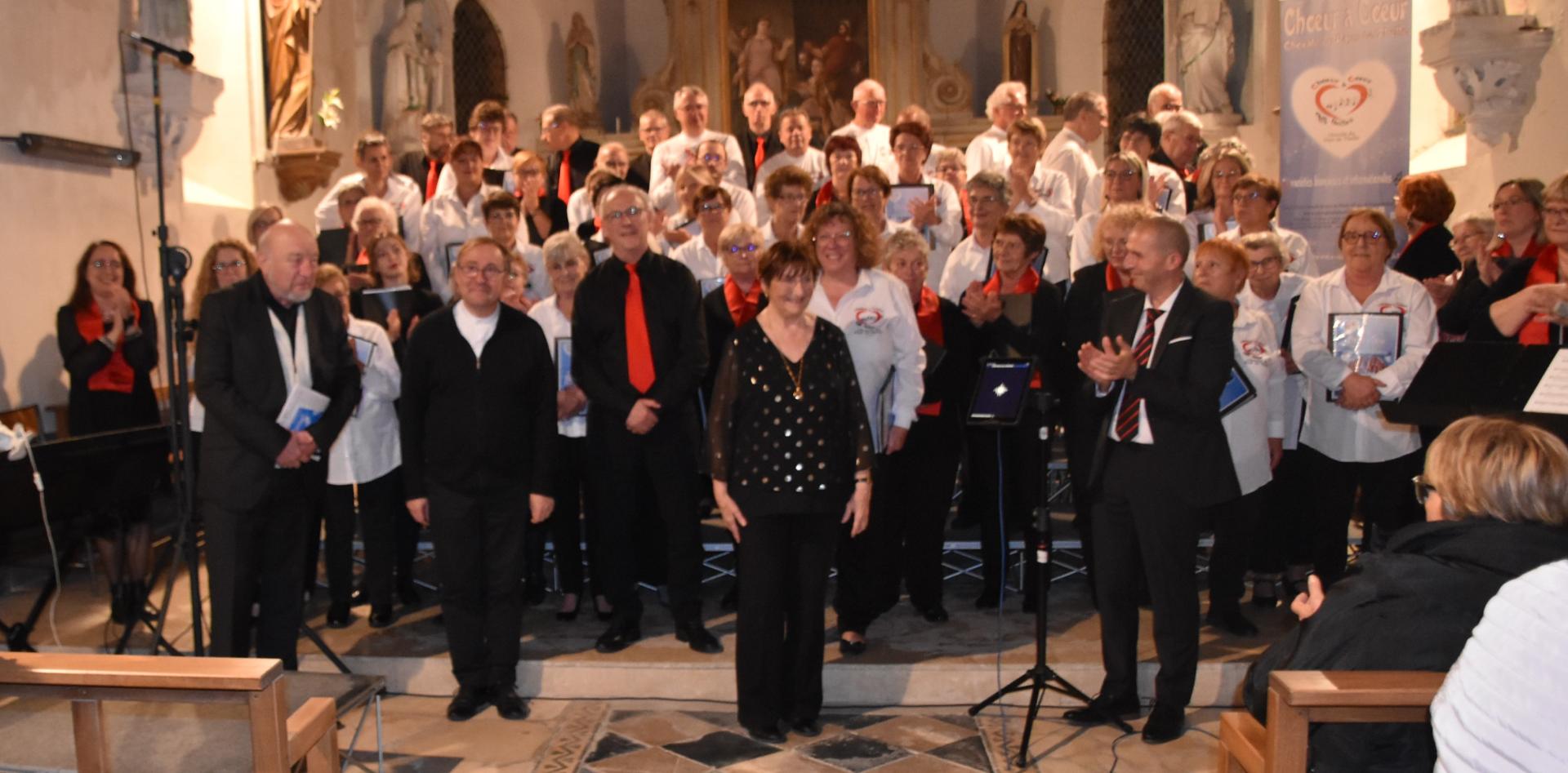 la Drenne avec la chorale Choralyre